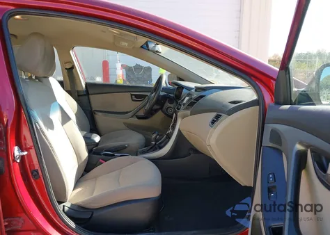 2014 Hyundai Elantra Se из США, поврежденный, VIN 5NPDA4AE6EH538868